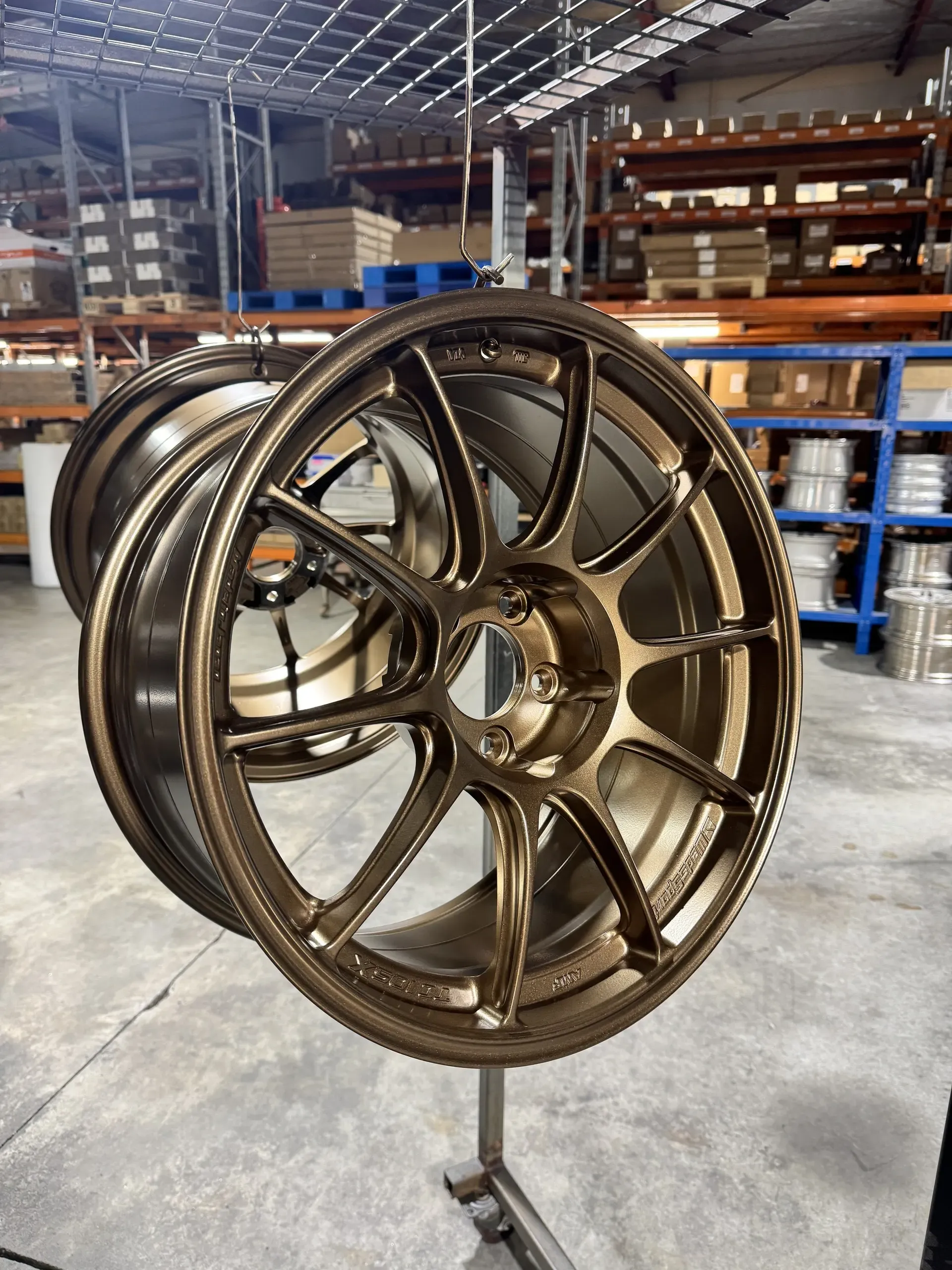 Bronze alloy wheel