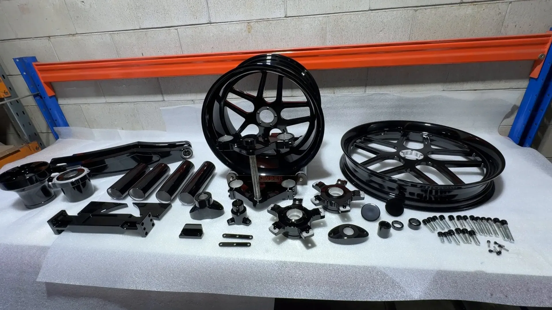 Motorcycle Powder Coating